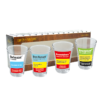 Copo Shot Kit Com 4un 60ml - O Melhor Remédio